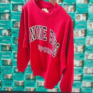 Anine Bing sweateshirt Red
